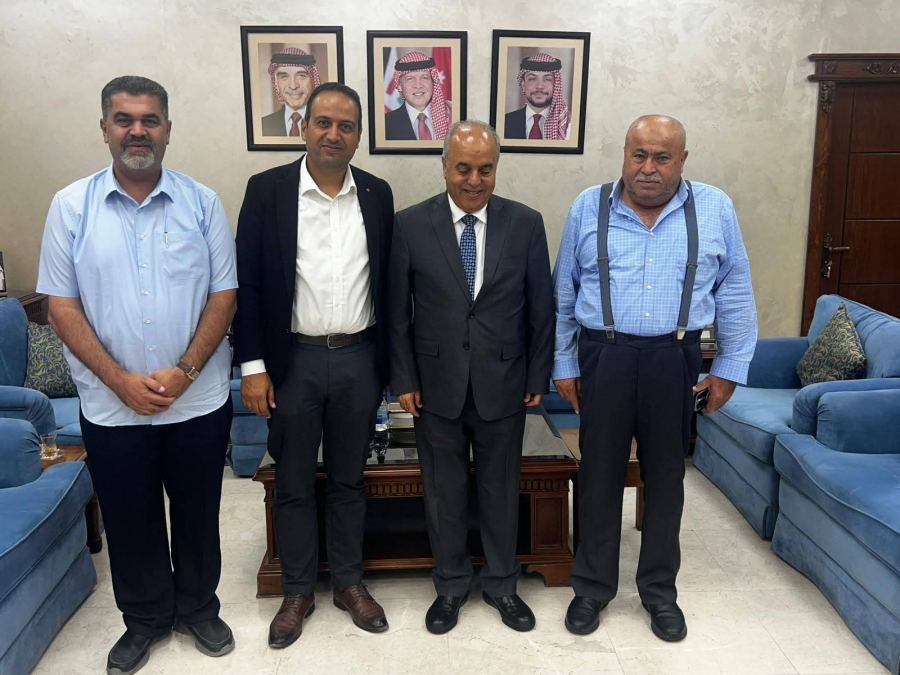  بن سعيد يلتقي معالي وزير التربية الأردني